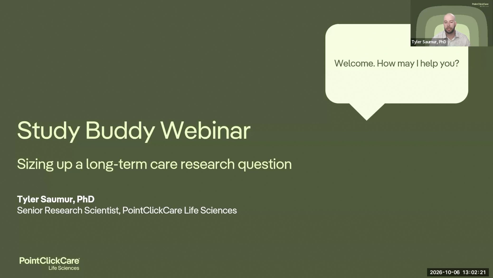 Study Buddy User Webinar